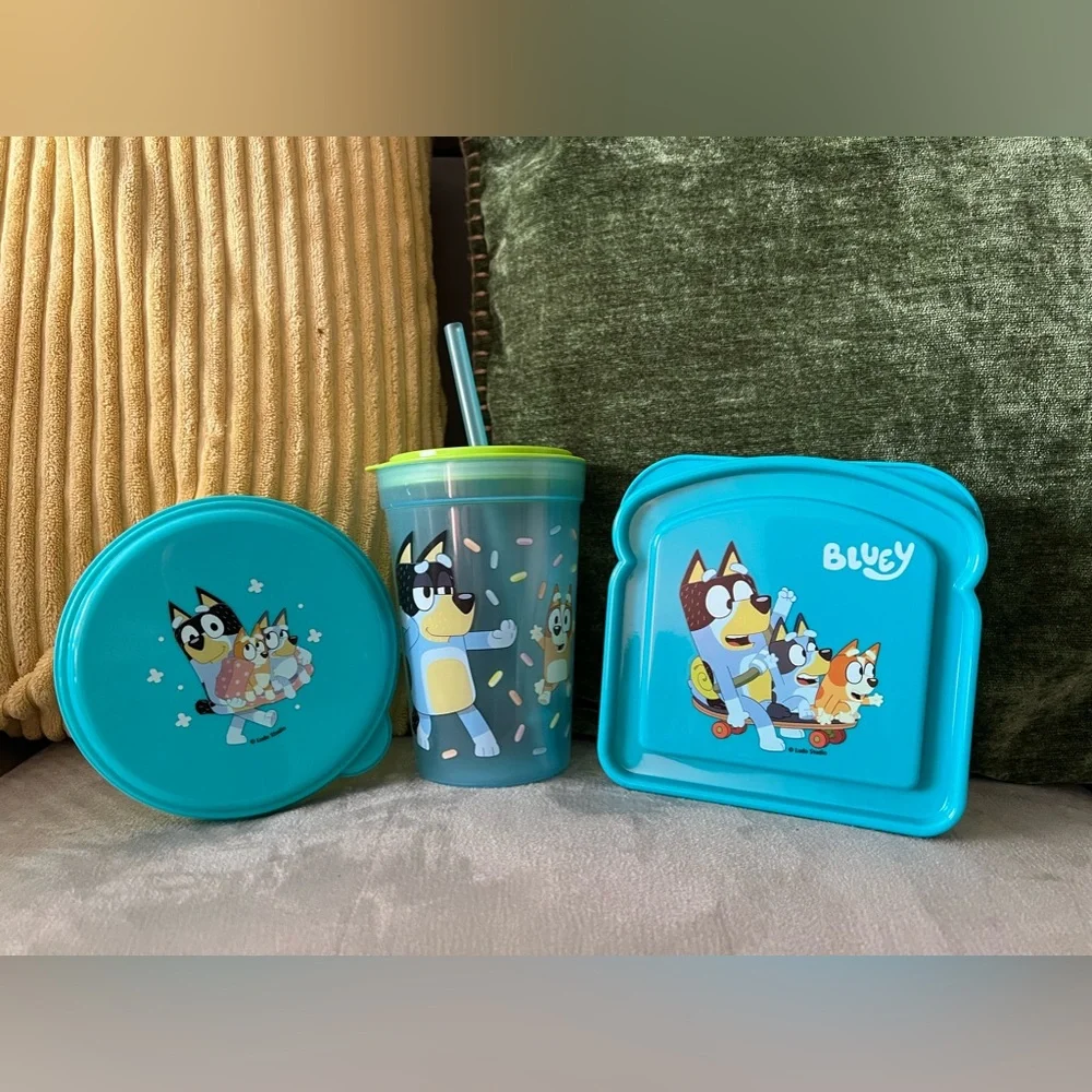 Disney Bluey ZAK! kids set of 3 NWT!